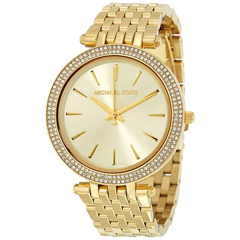 gold michael kors watch with diamonds|michael kors diamond watch women's.